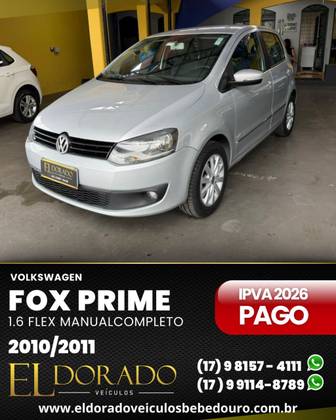 VOLKSWAGEN FOX 1.6 MI PRIME 8V FLEX 4P MANUAL